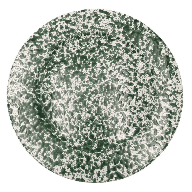 Splatter Flat Plate, D31cm, Green
