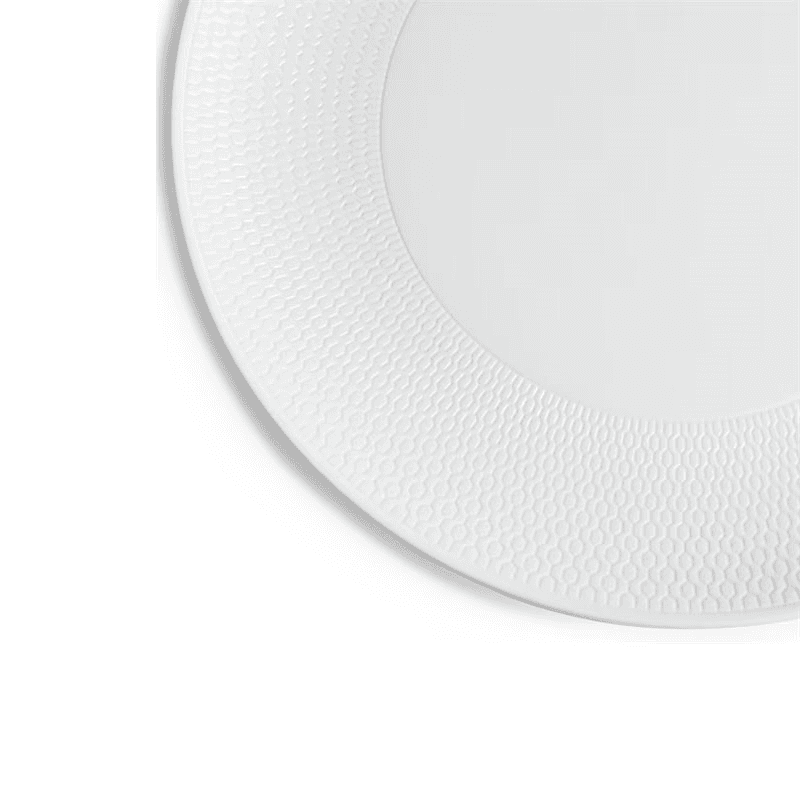 Gio Dinner plate, 28cm, White/ Bone China
