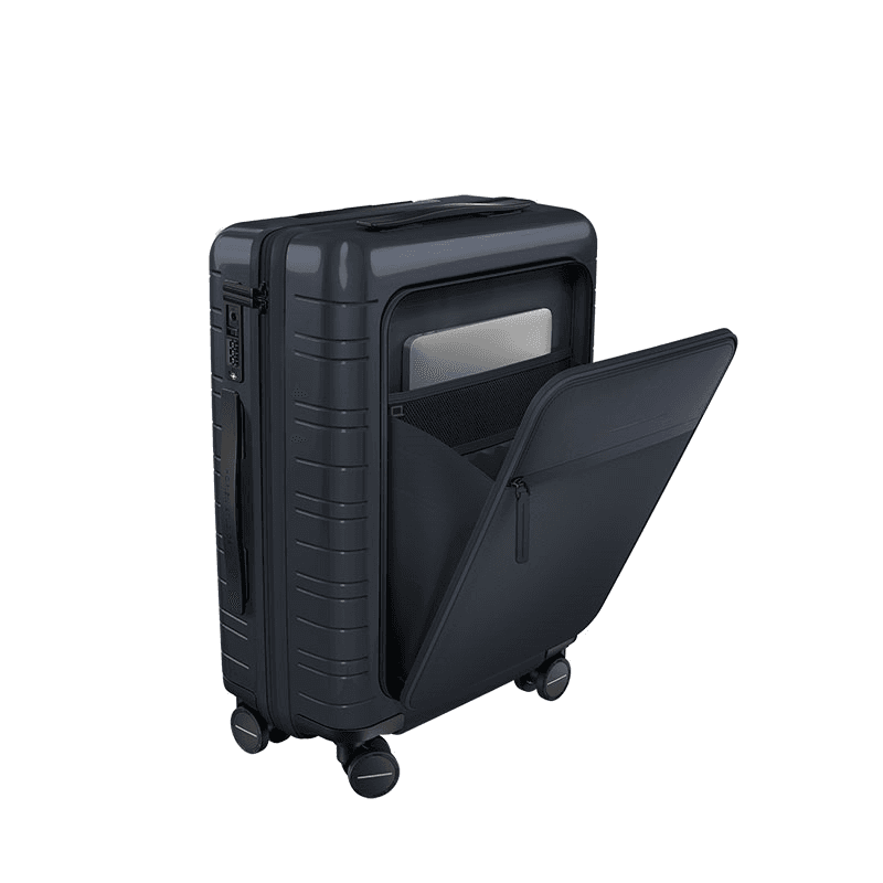 H5 Smart Cabin Suitcase, H55 x W20 x L40cm, Glossy Night Blue