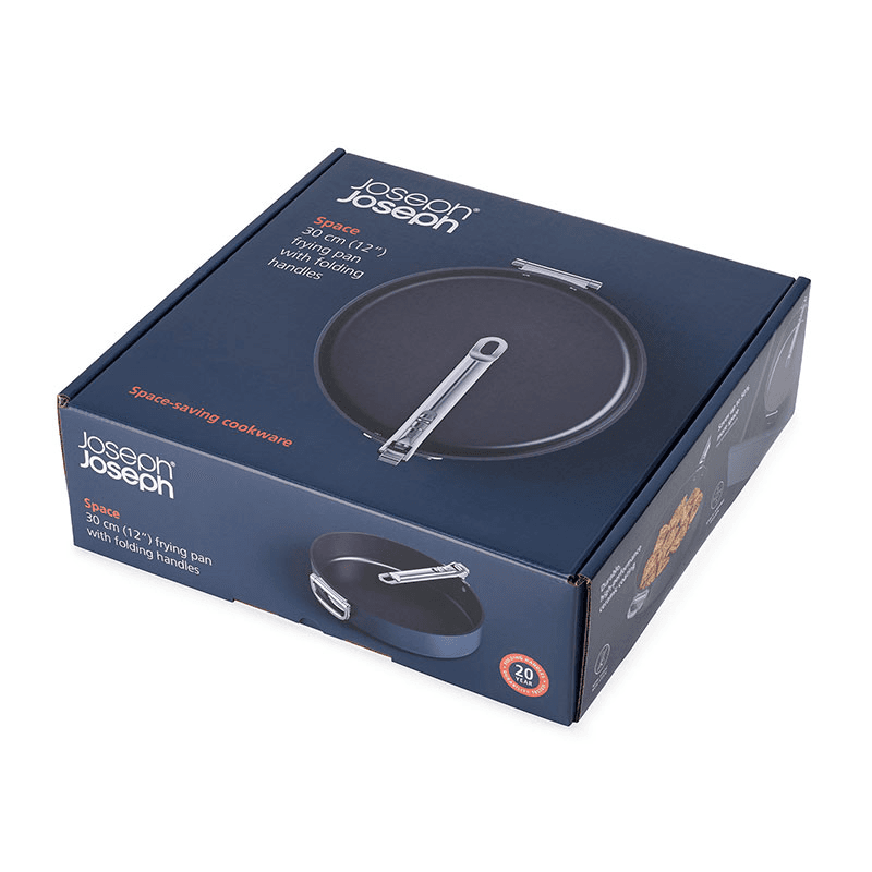 Space Folding Frying Pan, 30cm, Midnight Blue