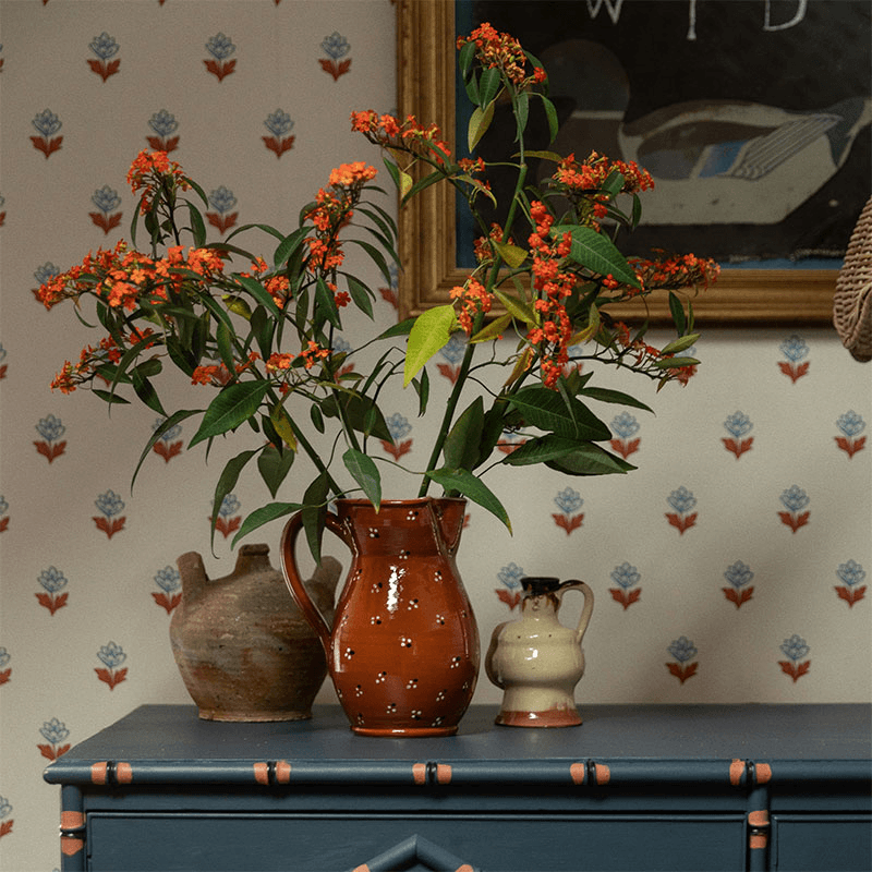 Dotty Jug, H21cm, Terracotta