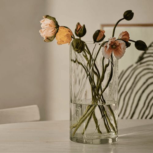 Image showing the Vase, H40cm, Clear product.