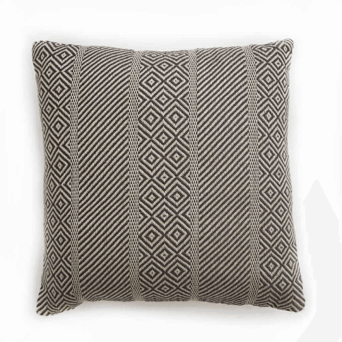 Image showing the Minerva Cushion, 45 x 45cm, Charcoal product.