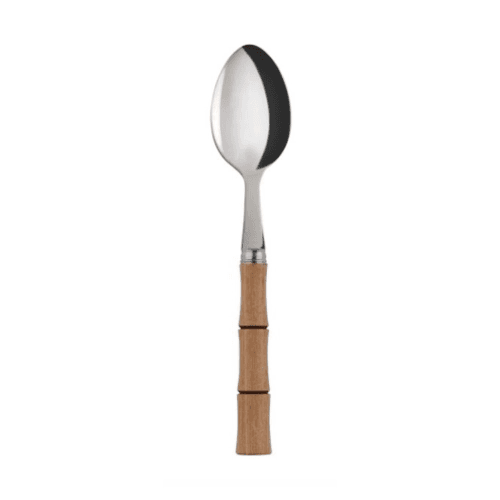 Image showing the Bamboo Teaspoon, L16cm, Light Press Wood product.