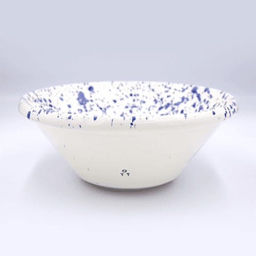 Image showing the Splatter Salad Bowl, D24cm, Blueberry product.