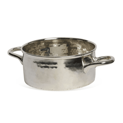 Image showing the Palace Bottle holder, H5.8 x D11cm, Silver Plate, Stainless Steel And Brass product.