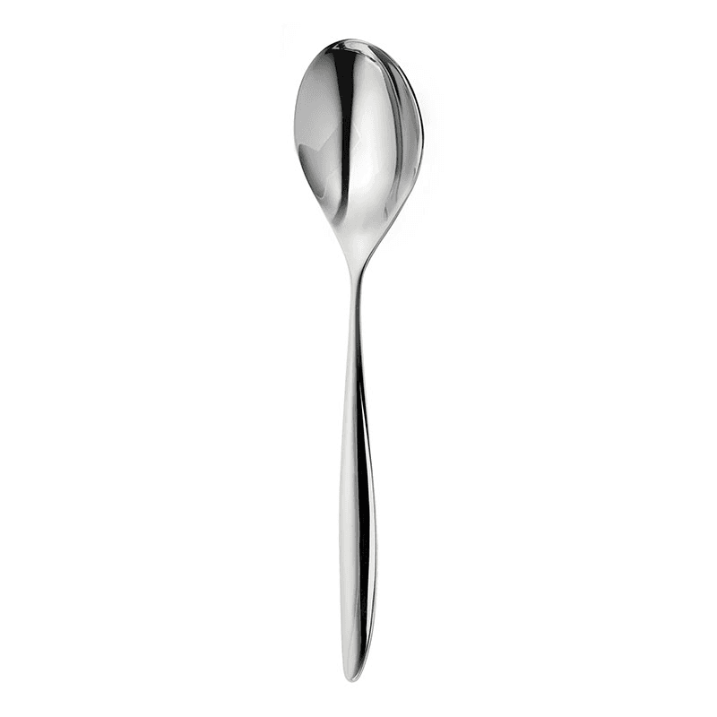 Hidcote Set of 8 Coffee Spoons, L10cm, Stainless Steel
