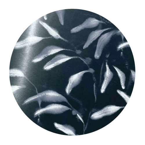 Image showing the Amongst Placemat, D28cm, Black Navy product.