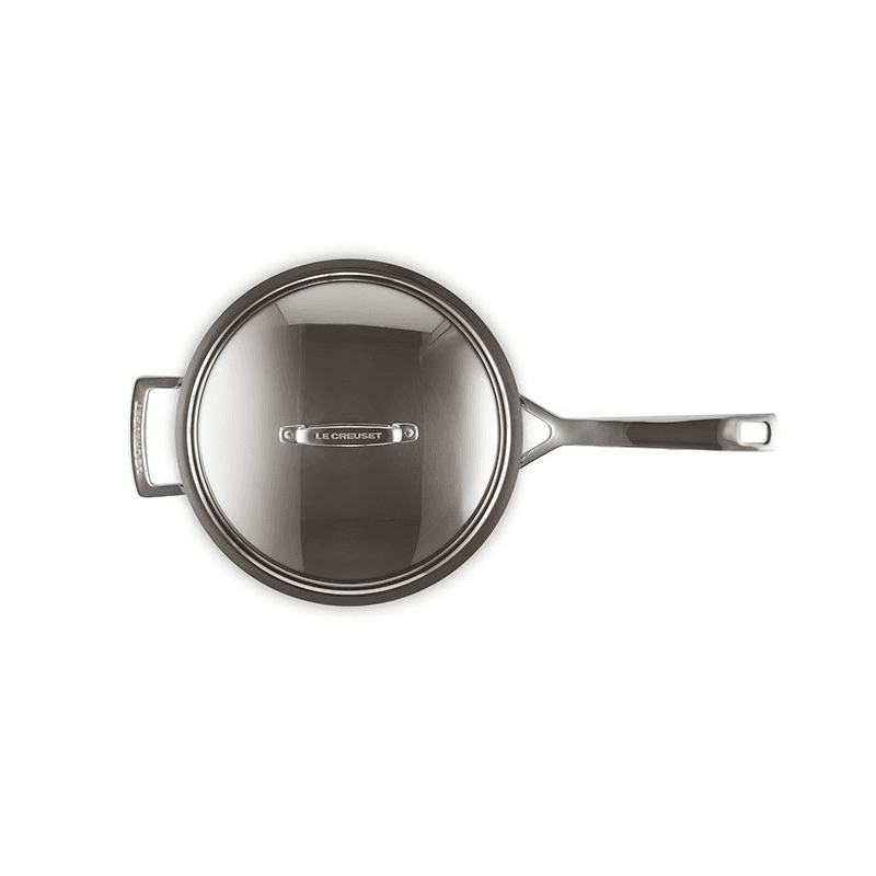 Classic 3-ply Non-Stick Chefs Pan, 24cm, Stainless Steel
