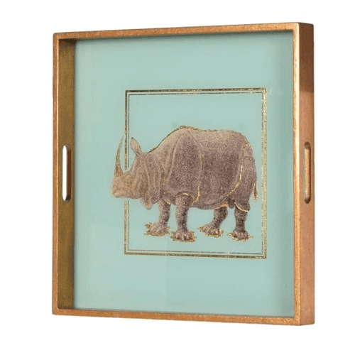Image showing the Rhino Square tray, 40 x 40cm product.