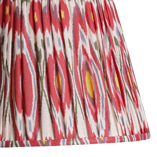 Image showing the Straight empire Gathered Shade, 45cm, heraldic ikat product.
