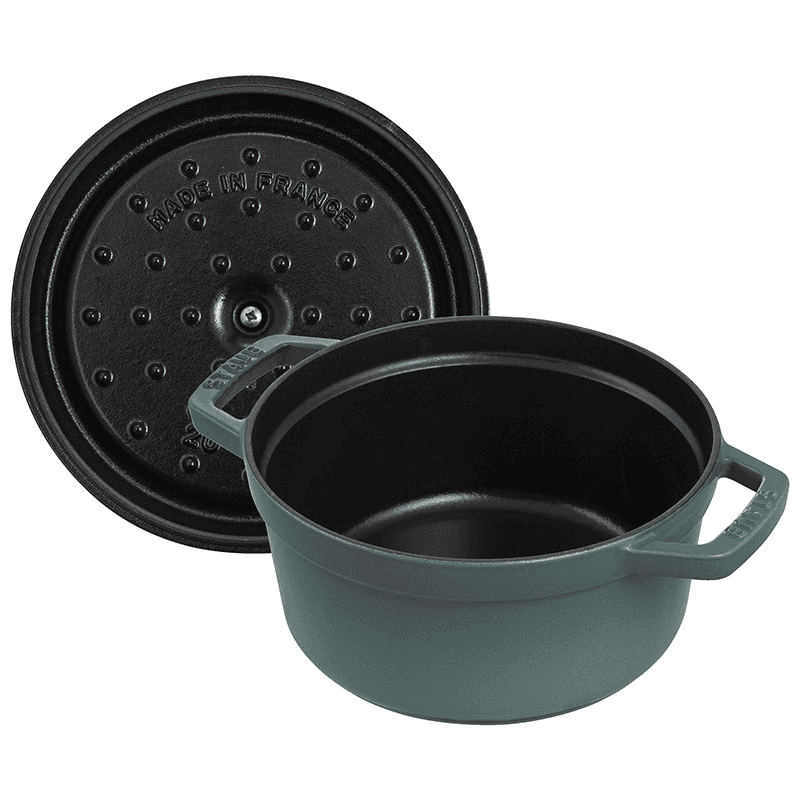 Cast Iron Cocotte, 28cm, Eucalyptus