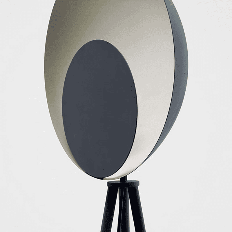 Diffuser Floor Lamp, H159cm, Charcoal