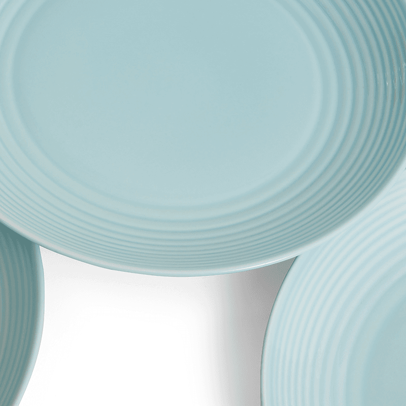 Gordon Ramsay Maze Set of 4 Plates, D22cm, Blue