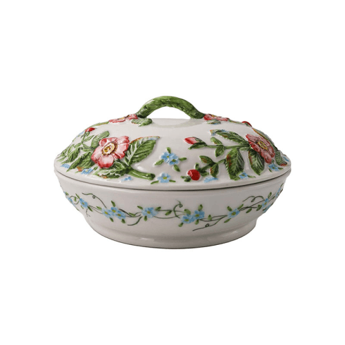 Image showing the Giardino Lidded Serving Dish, H10 x W24 x D24cm, Multi product.