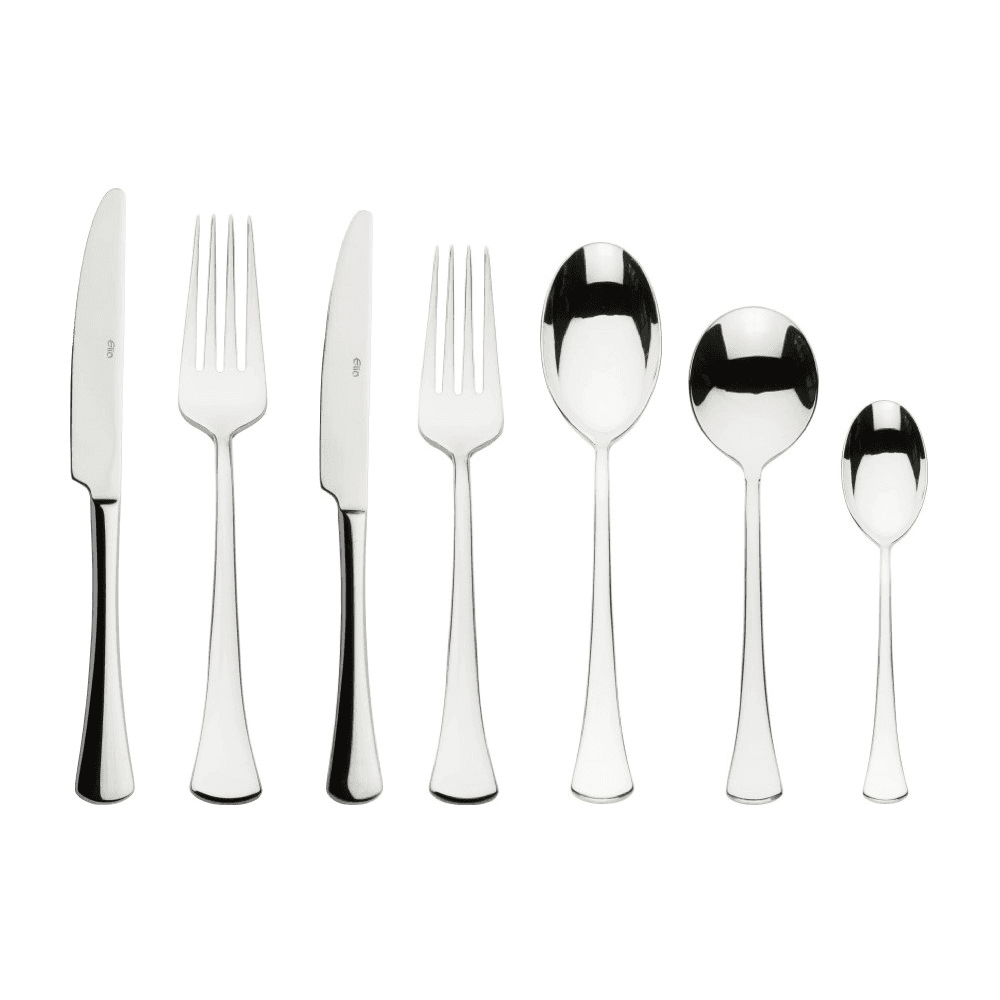 Aquila 44 piece cutlery set, Mirror Finish Polished
