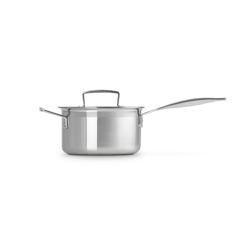 Classic 3-ply 3-Piece Saucepan Set, Stainless Steel