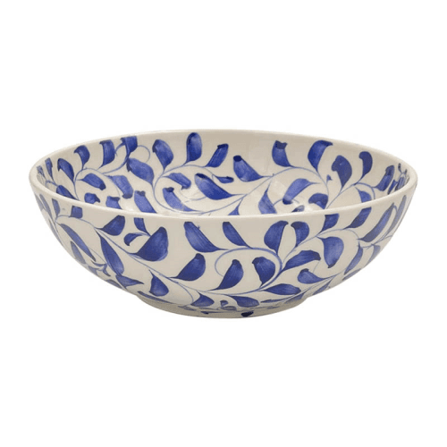 Image showing the Scroll Bowl, D22cm, Navy product.