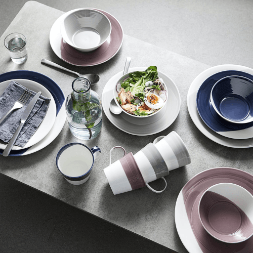 Image showing the Bowls of Plenty 16 piece dinnerware set product.