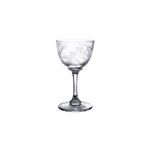 Image showing the Fern Set of 6 liqueur glasses, 80ml, Crystal product.