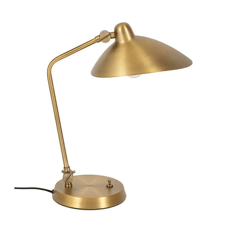 Milton Table Lamp, H45cm, Brass