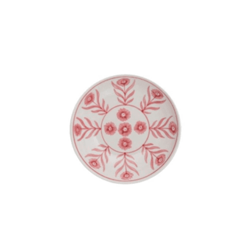 Image showing the Summer Flower, Pink Shallow Bowl product.