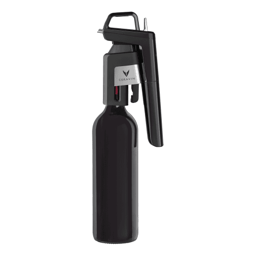 Image showing the Timeless Six + Wine Preservation System, Piano Black product.