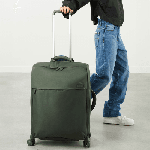 Image showing the Plume Suitcase, H63 x L45 x W25cm, Khaki product.