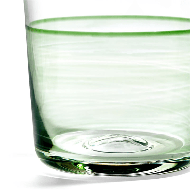 1815 Glass Set of 4 Highballs, 500ml, Green