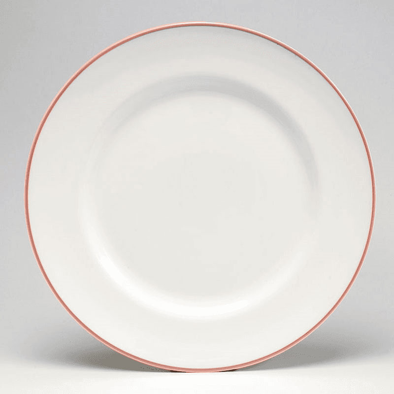 Dinner Plate, D26cm, Coral Rim