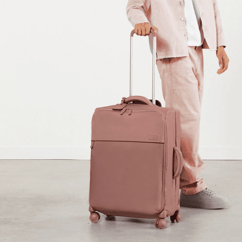 Image showing the Plume Suitcase, H63 x L45 x W25cm, Rosewood product.