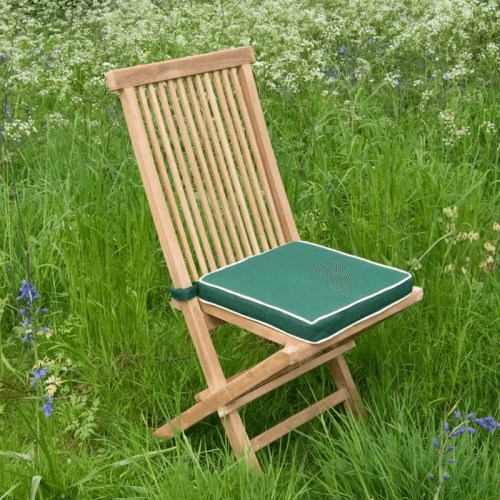Image showing the Snapdragon Folding Dining Chair, Teak product.