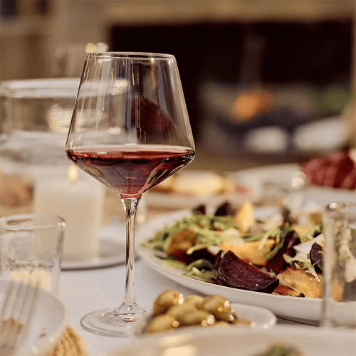 Image showing the Pimlico Set of 4 Red Wine Glasses, Clear product.