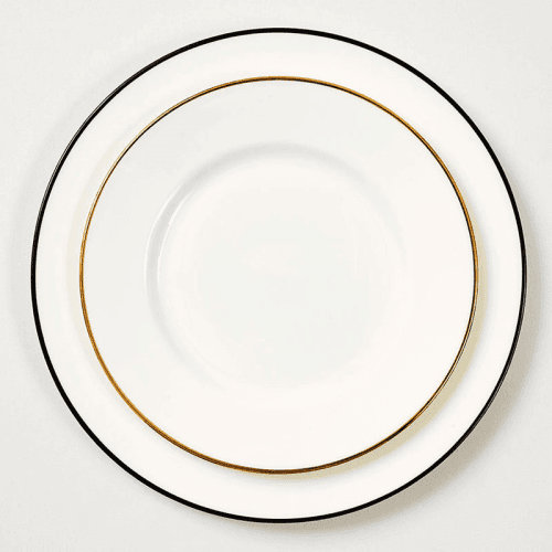 Image showing the Dessert Plate, D21cm, Gold Rim product.