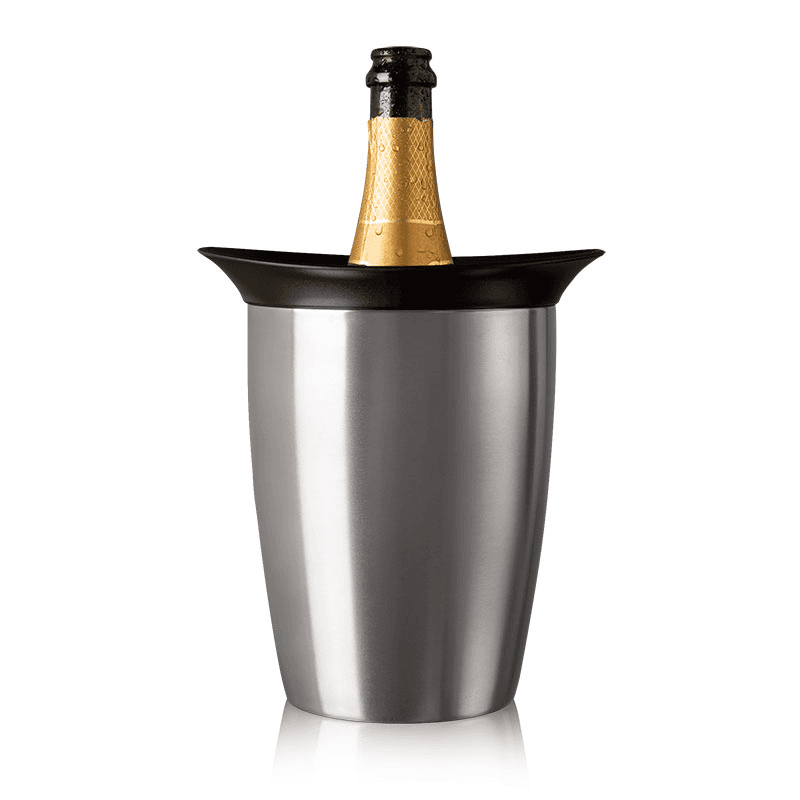 Active Champagne Cooler Elegant, Stainless Steel