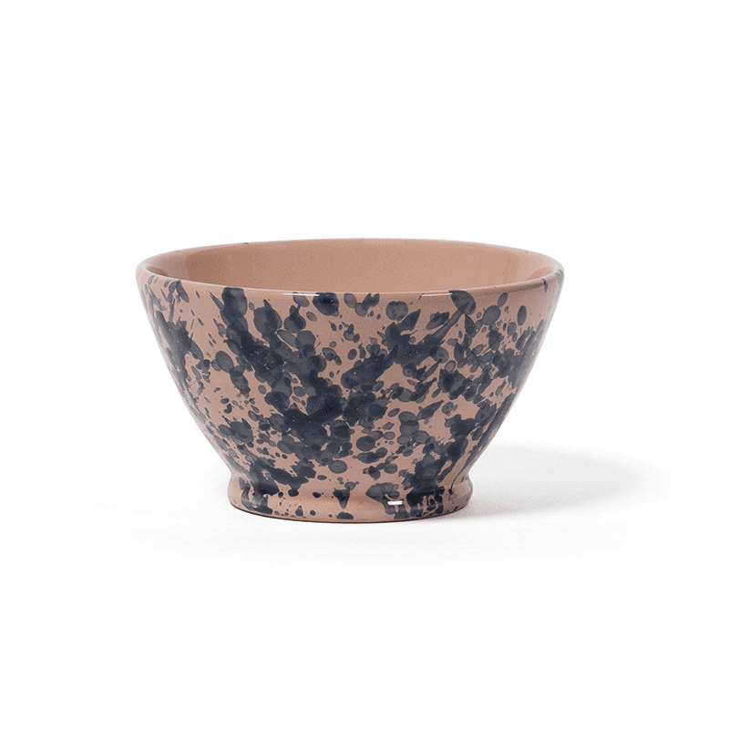 Splatter Bowl, D15cm, Blue and Pink