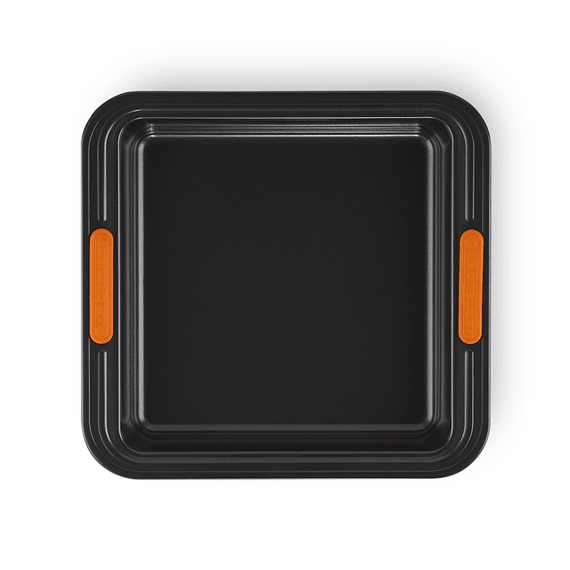 Bakeware Square cake tin, 23 x 4.5cm, Black