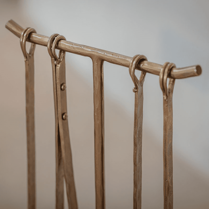 Lowada Fireside Tools, H66cm, Antique Brass