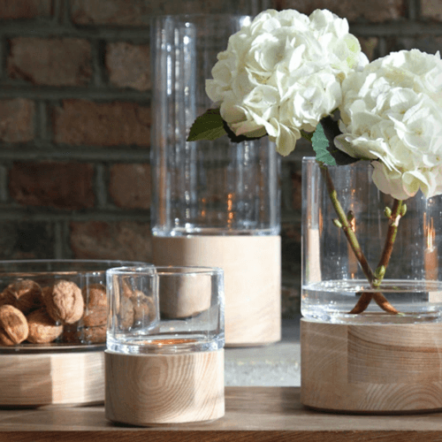 Image showing the Lotta Cheese/pastries dome, 32cm, clear with ash base product.
