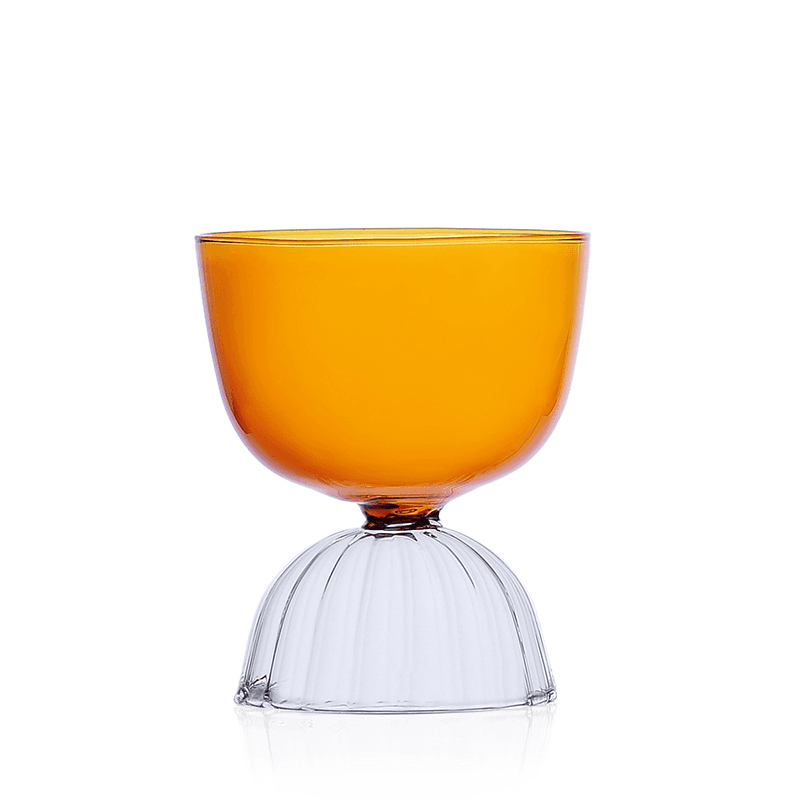 Tutu Bowl/Water Glass, 280ml, Amber