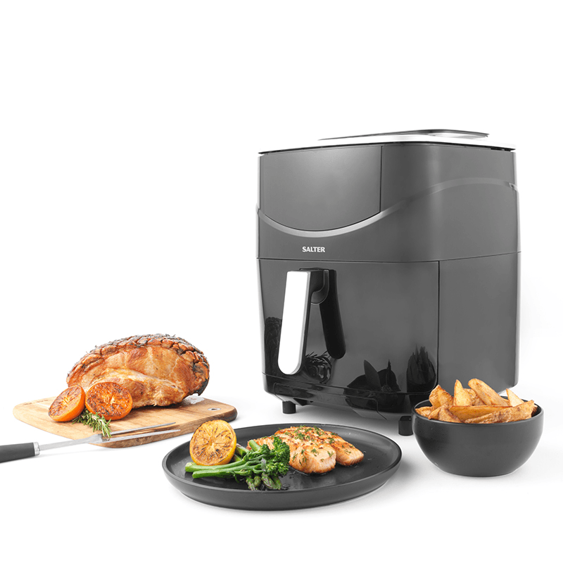 XL Digital Steam Air Fryer, 6.5, Black