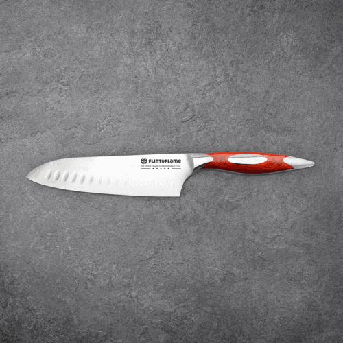 Image showing the Japanese style chef knife 6"Santoku Knife product.
