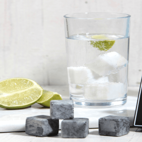 Image showing the Assorted Marble Ice Cubes, Set of 6 product.