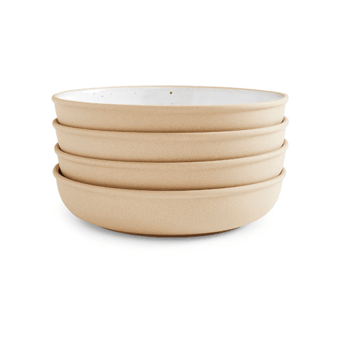 Image showing the Minerals Set of 4 Low Bowls, D22cm, Moonstone product.