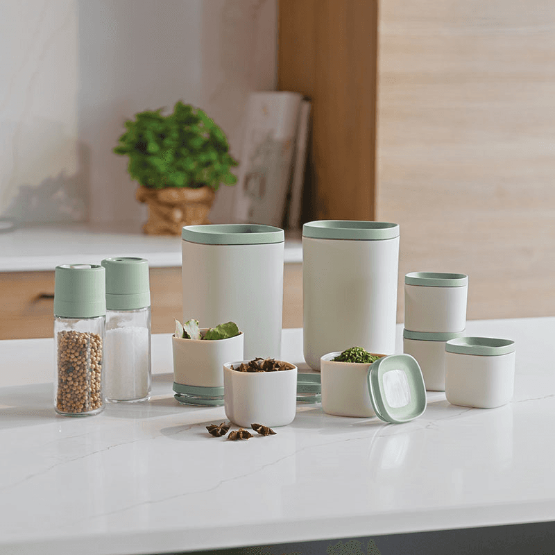 Leo Balance 2 Piece Large Food Container Set, Mint