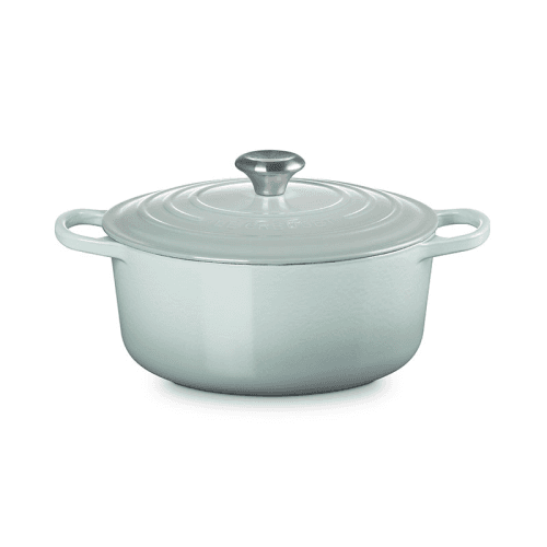 Image showing the Cast Iron Round Casserole, 26cm, Sea Salt product.