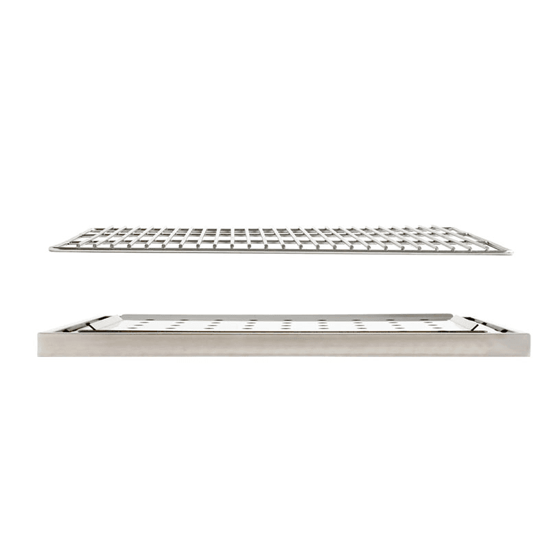 Flatdog Portable Fold Flat BBQ Grill, Stainless Steel