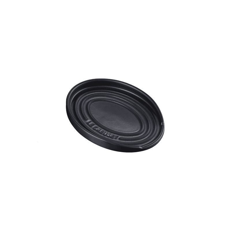 Oval Spoon Rest, Black