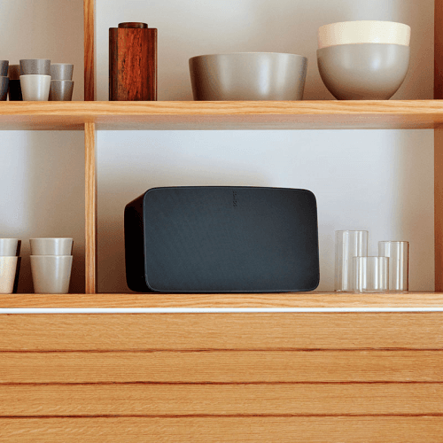 Image showing the Five Wireless Smart Speaker, Black product.