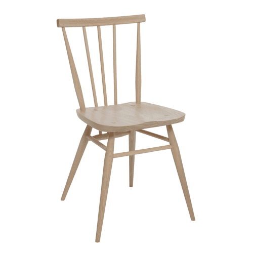 Image showing the Originals All Purpose Chair, L.Ercolani by Ercol, H83 x W42 x D48cm, Natural product.